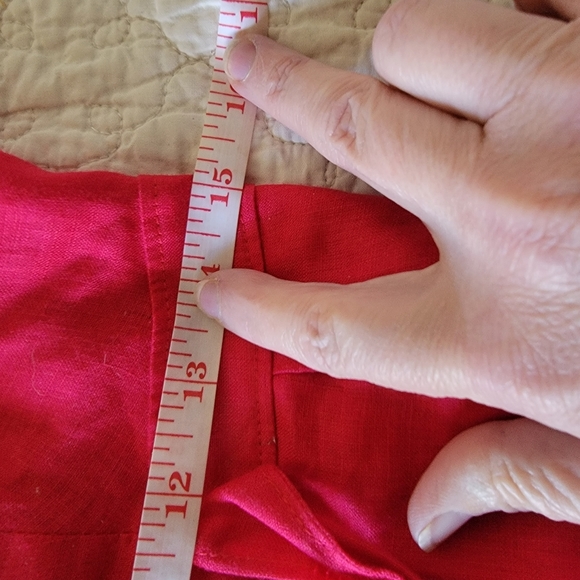 Anthropologie HD in Paris Printemp linen dress 10 - Picture 10 of 11